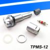 Aluminum Alloy TPMS Replacement Tire Valve Black TPMS Valve Repair Service Kit