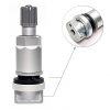 Aluminum Alloy TPMS Replacement Tire Valve Black TPMS Valve Repair Service Kit
